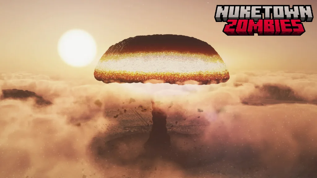 Miniature du champignon vue aéerienne nuketown minecraft zombies