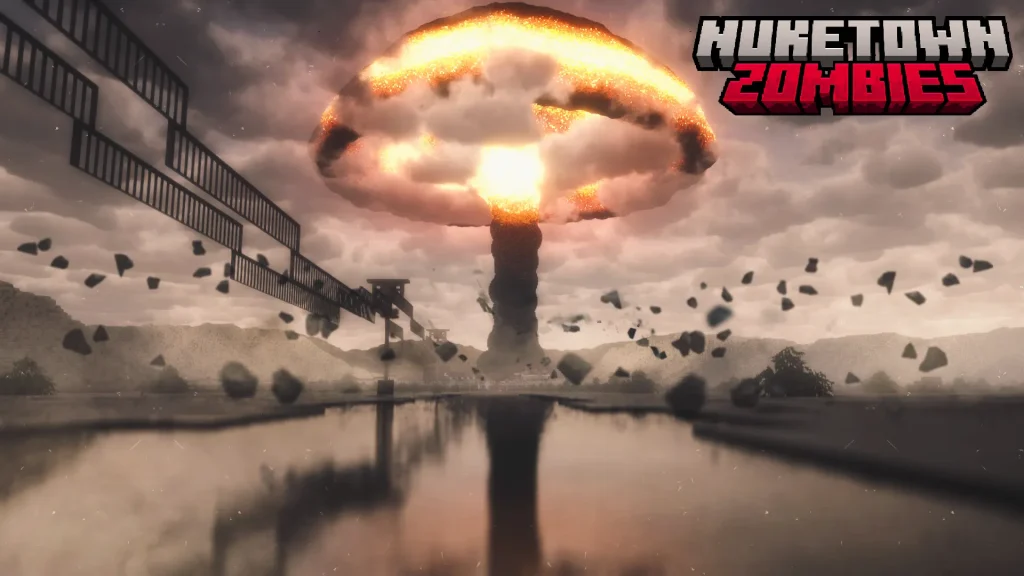 miniature explosion atomique de nuketown minecraft zombies
