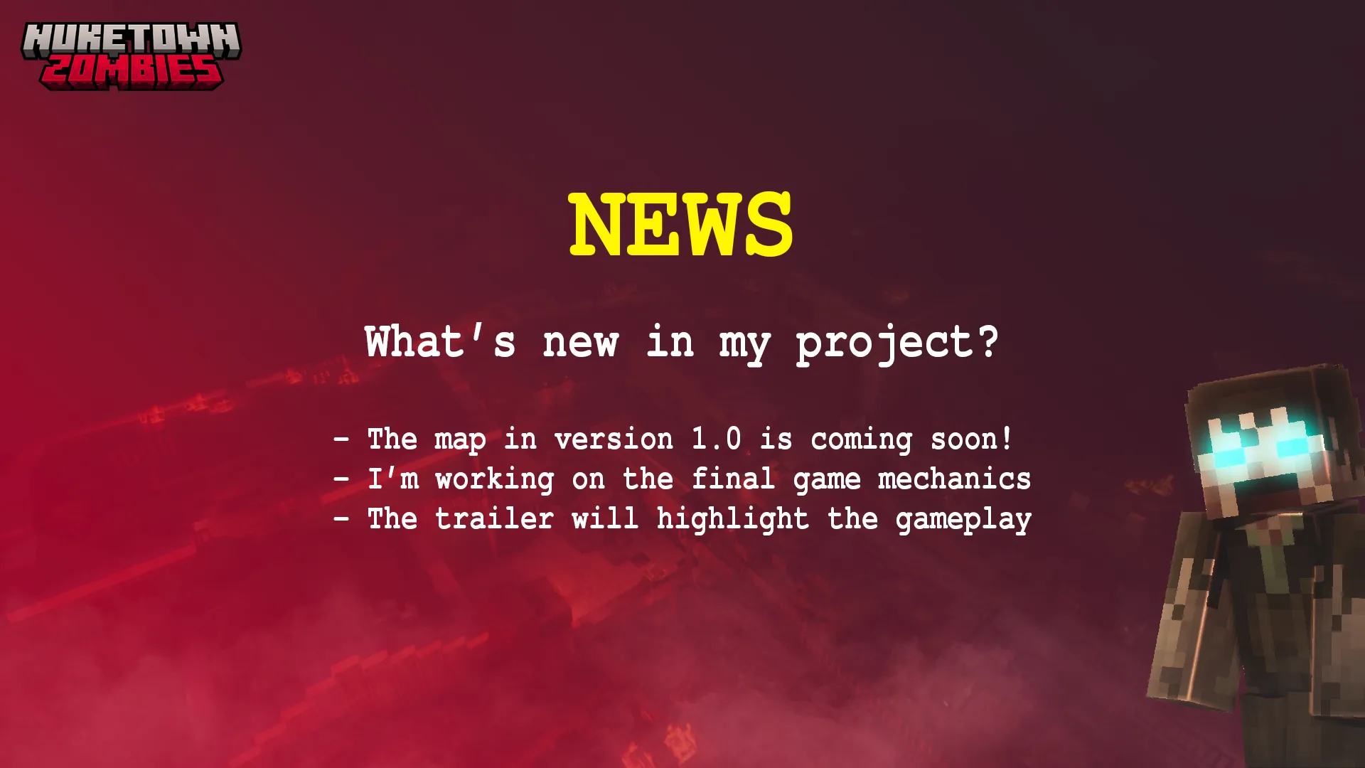 Présentation des nouveautés de nuketown minecraft zombies