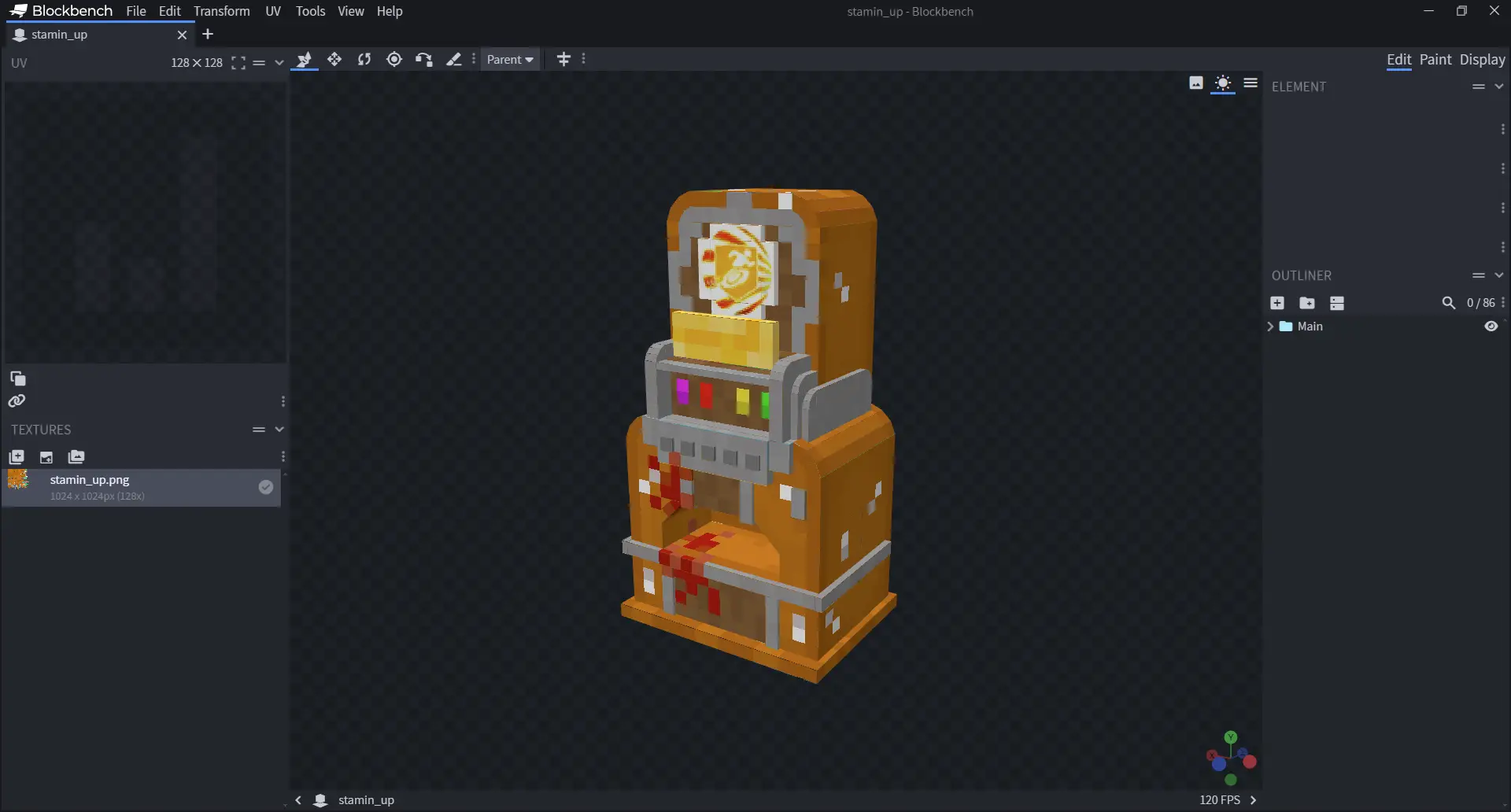 capture blockbench de Stamin up nuketown minecraft zombies