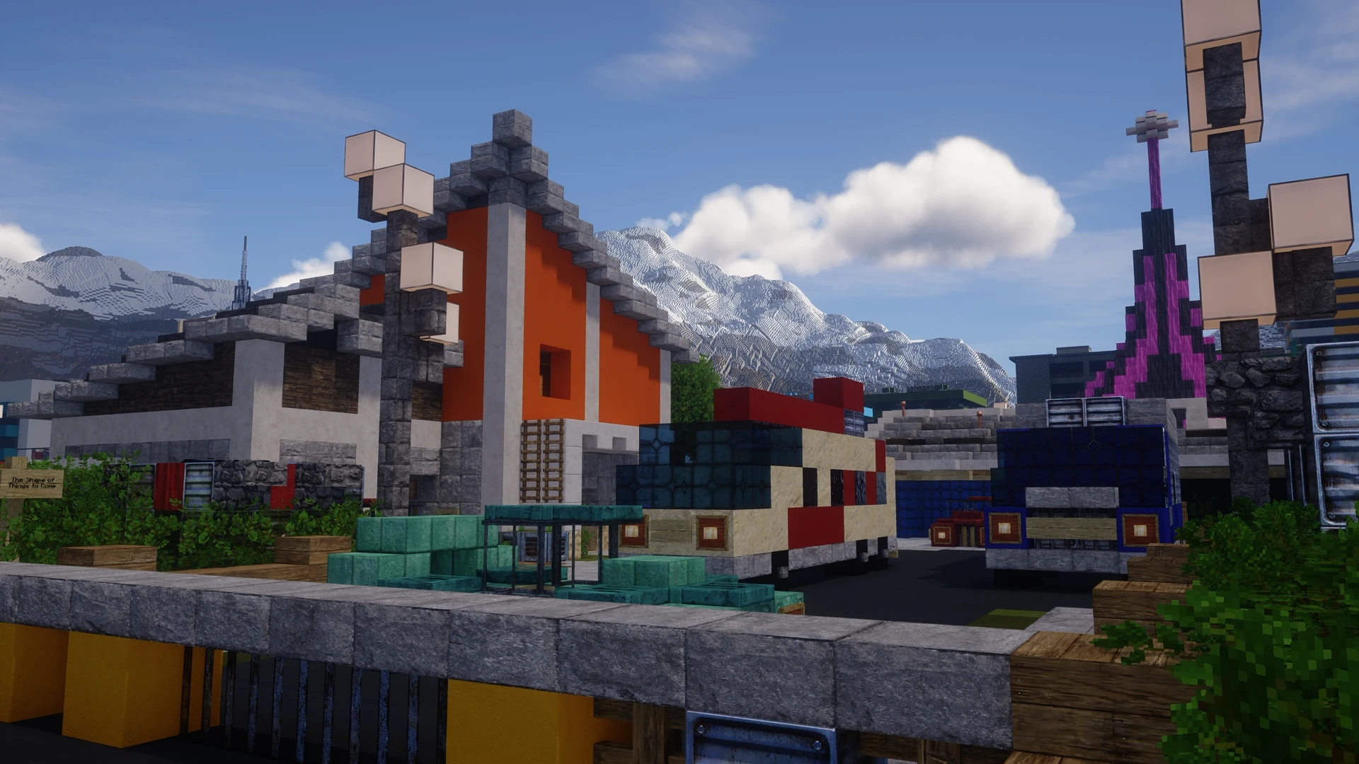 fond d'écran Nuketown 2025 Minecraft